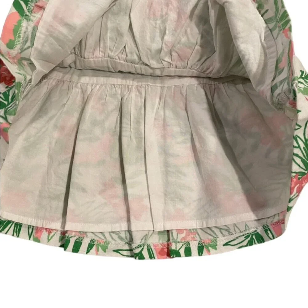 Janie and Jack Sz 3 Tropical Macaw Birds & Flowers Dress